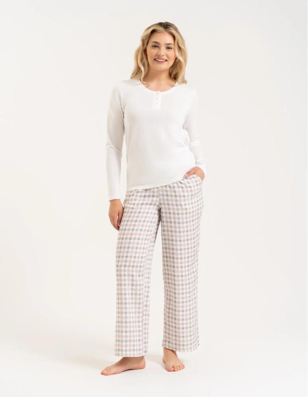 Pijama din bumbac/viscoza Moraj 012
