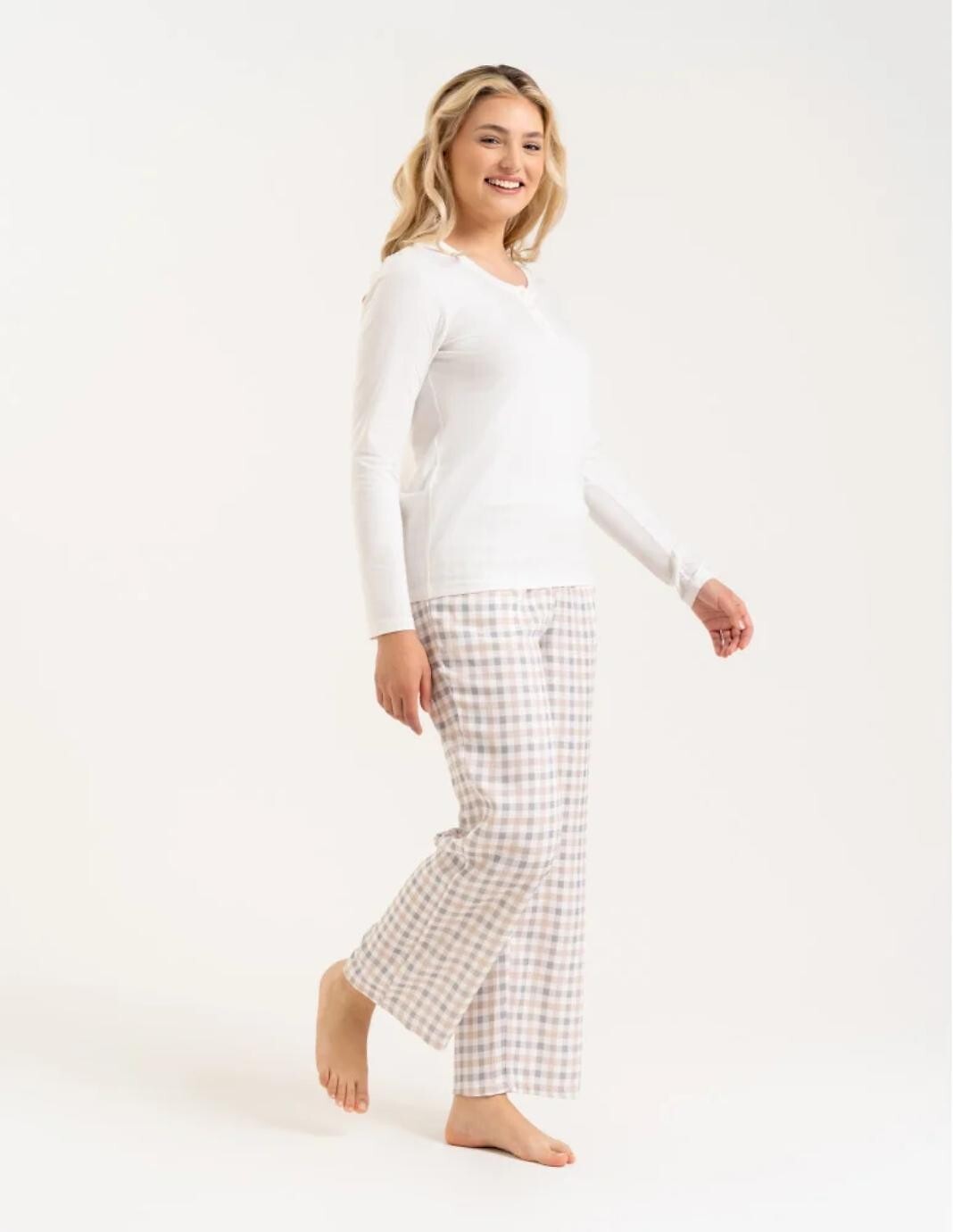 Pijama din bumbac/viscoza Moraj 012
