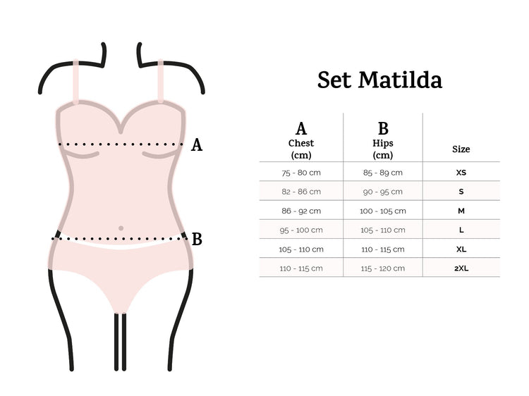 Set Neglijeu din Satin Matilda Elegant
