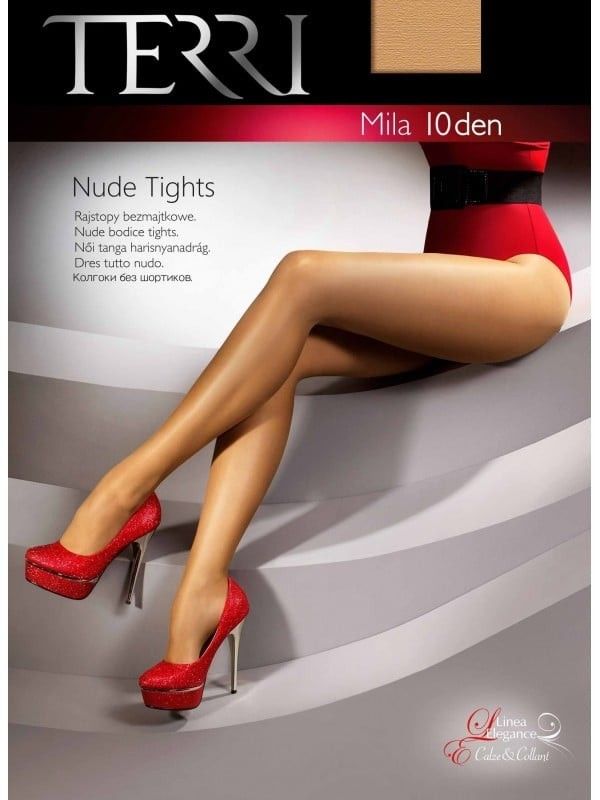 Dresuri TERRI Mila 10 den - Ciorap fin