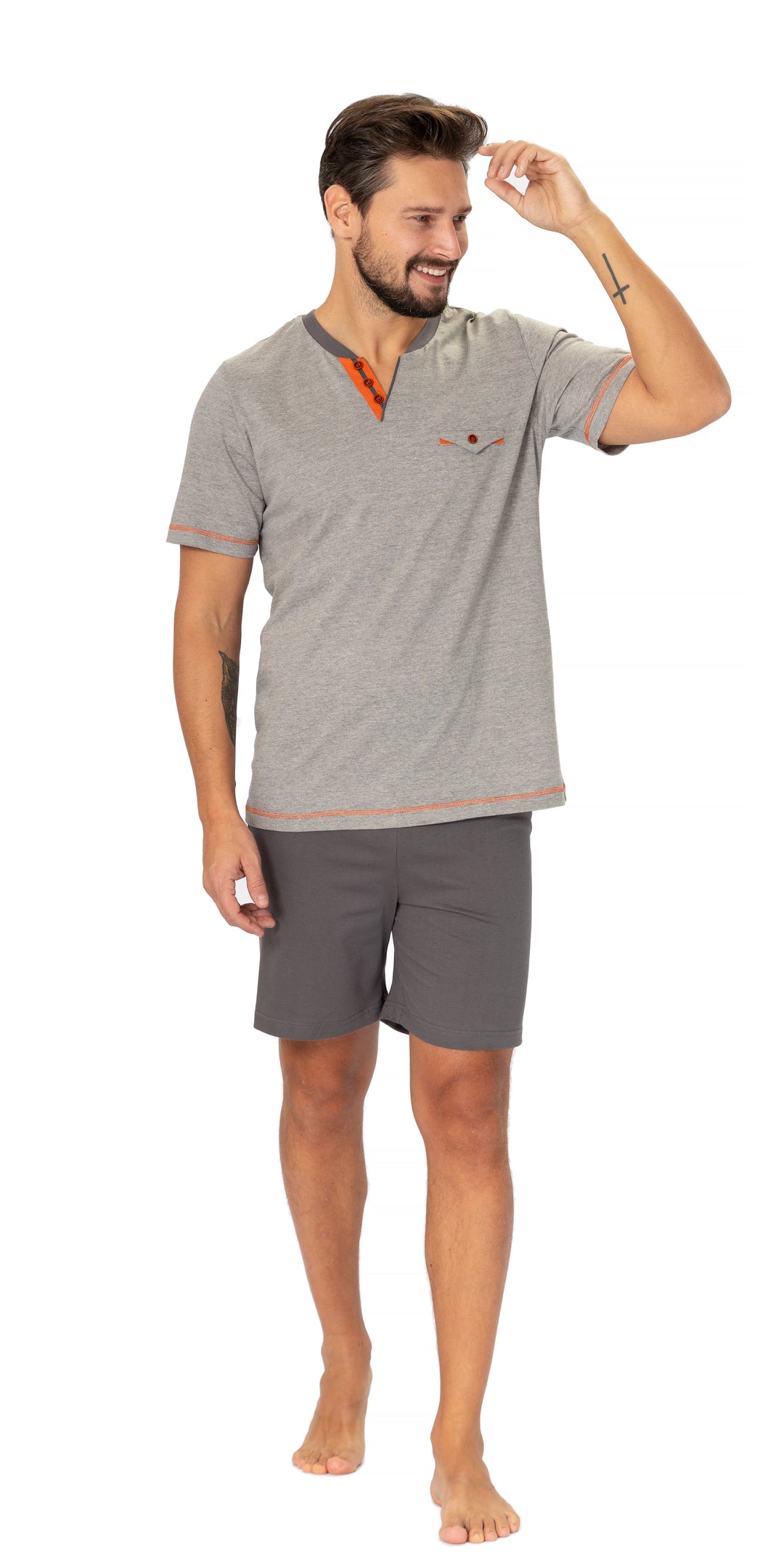 Pijama din bumbac Roch 532