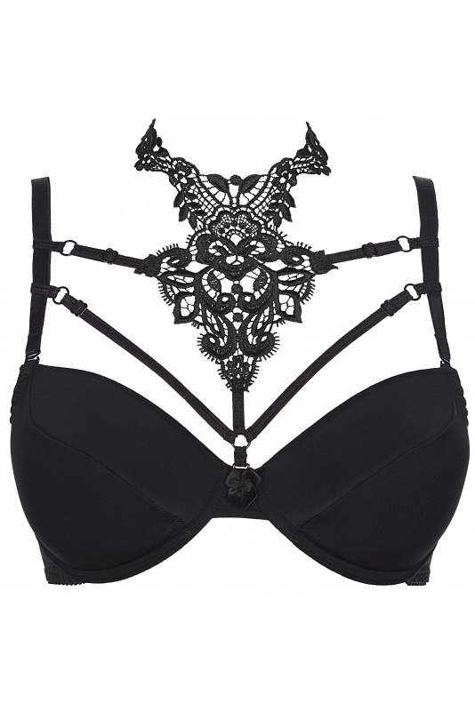 Sutien Axami V-8441 cu aplicații de dantelă