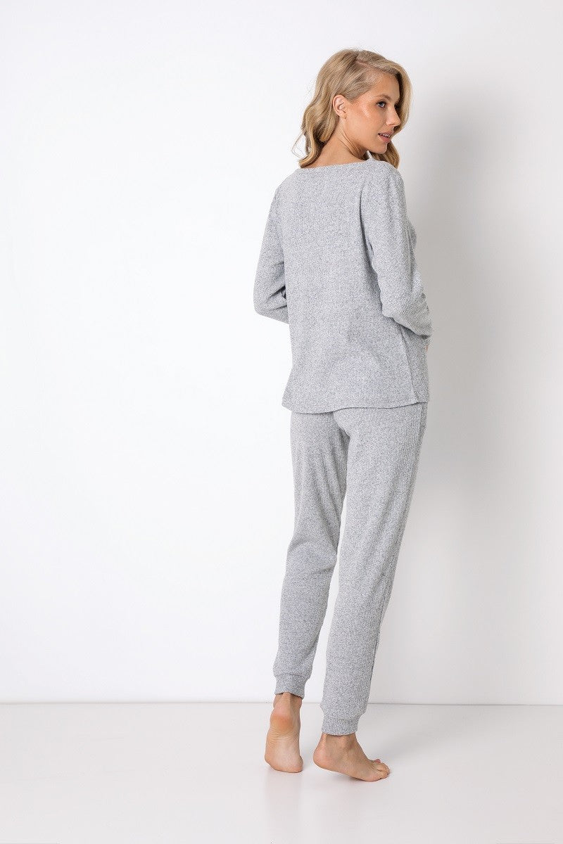 Compleu de casă lux Madeleine gri - confort și stil