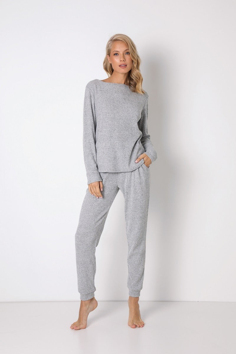 Compleu de casă lux Madeleine gri - confort și stil