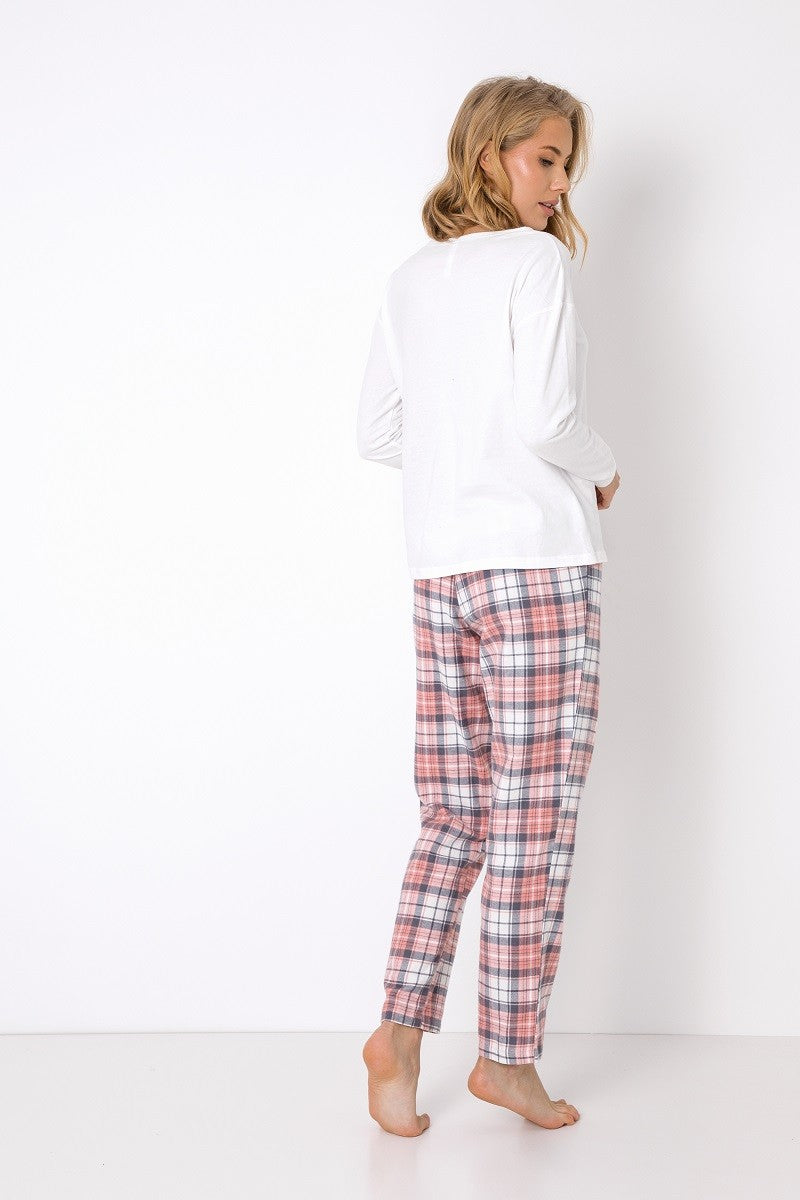 Pijama Dama Kaira - Set din Bumbac cu Design Modern