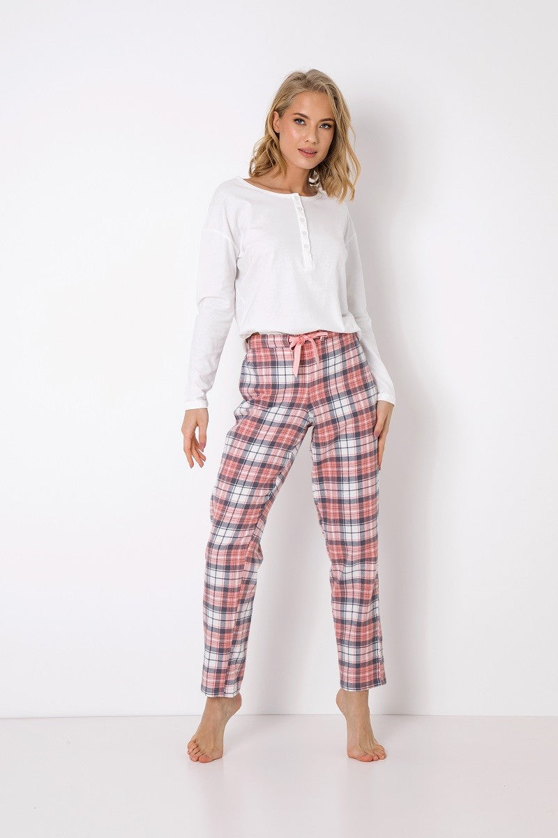 Pijama Dama Kaira - Set din Bumbac cu Design Modern
