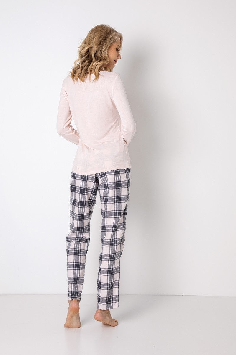 Pijama Dama Noa cu Top Moale și Dantelă Chic