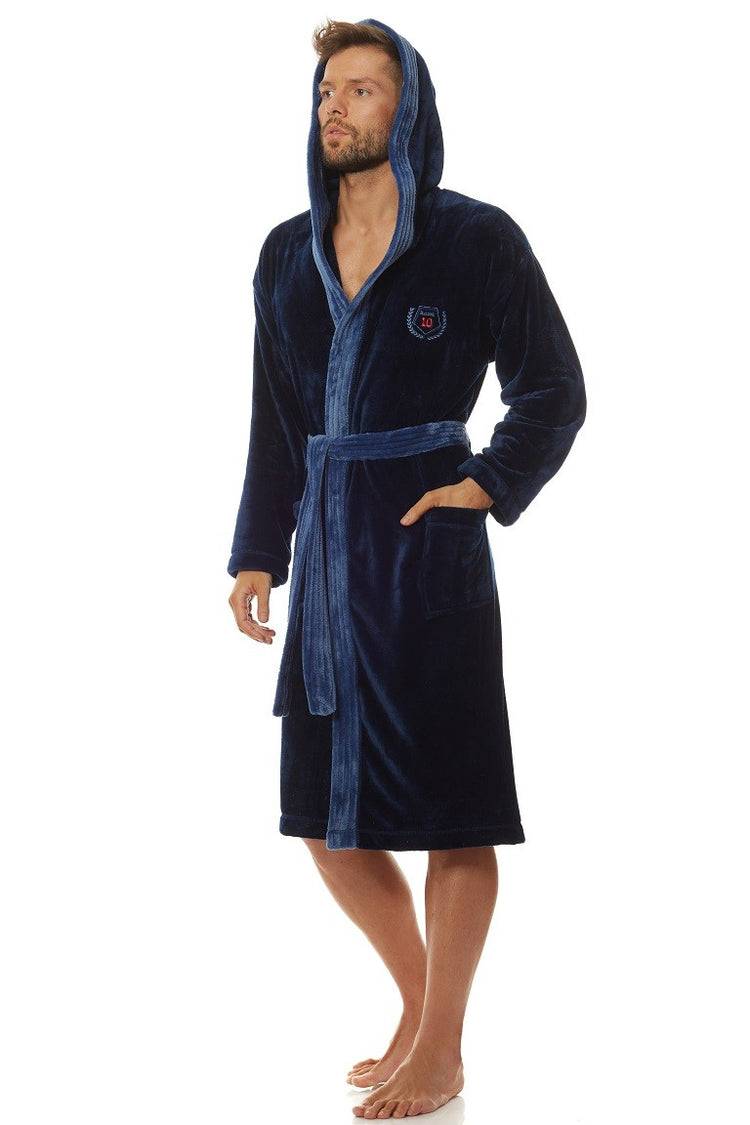 Halat de Baie Falco Dark Blue pentru Bărbați