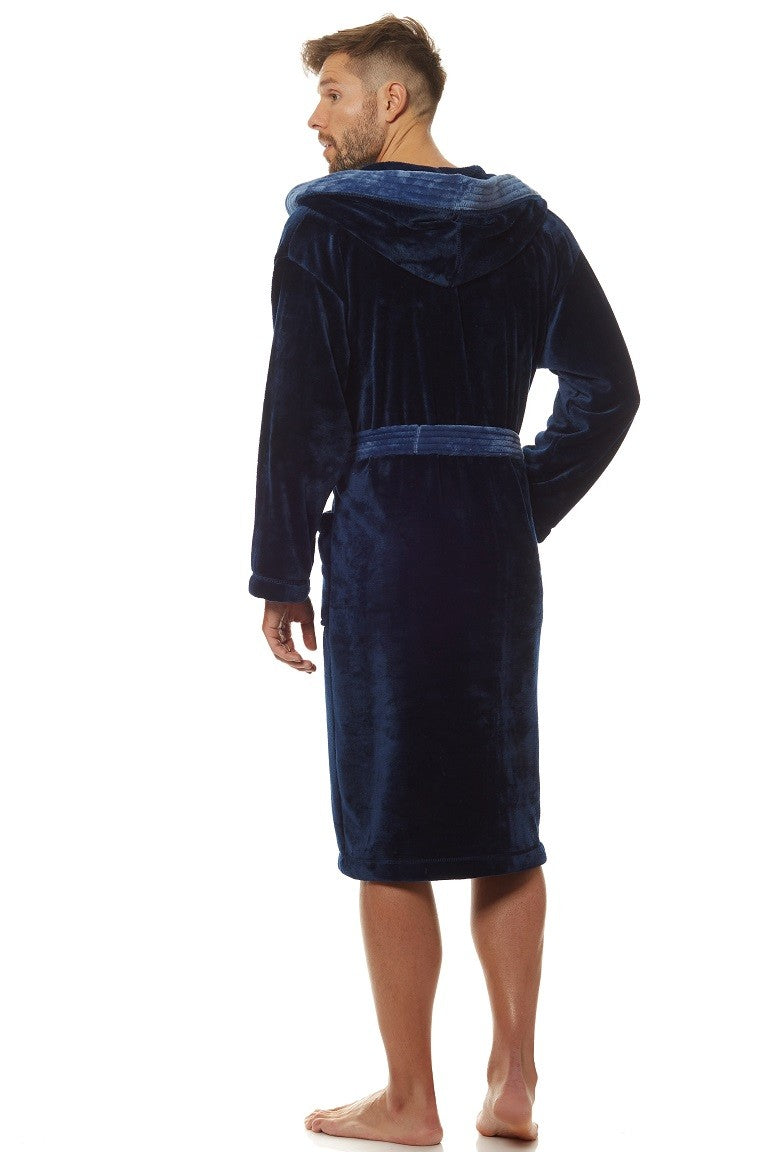 Halat de Baie Falco Dark Blue pentru Bărbați