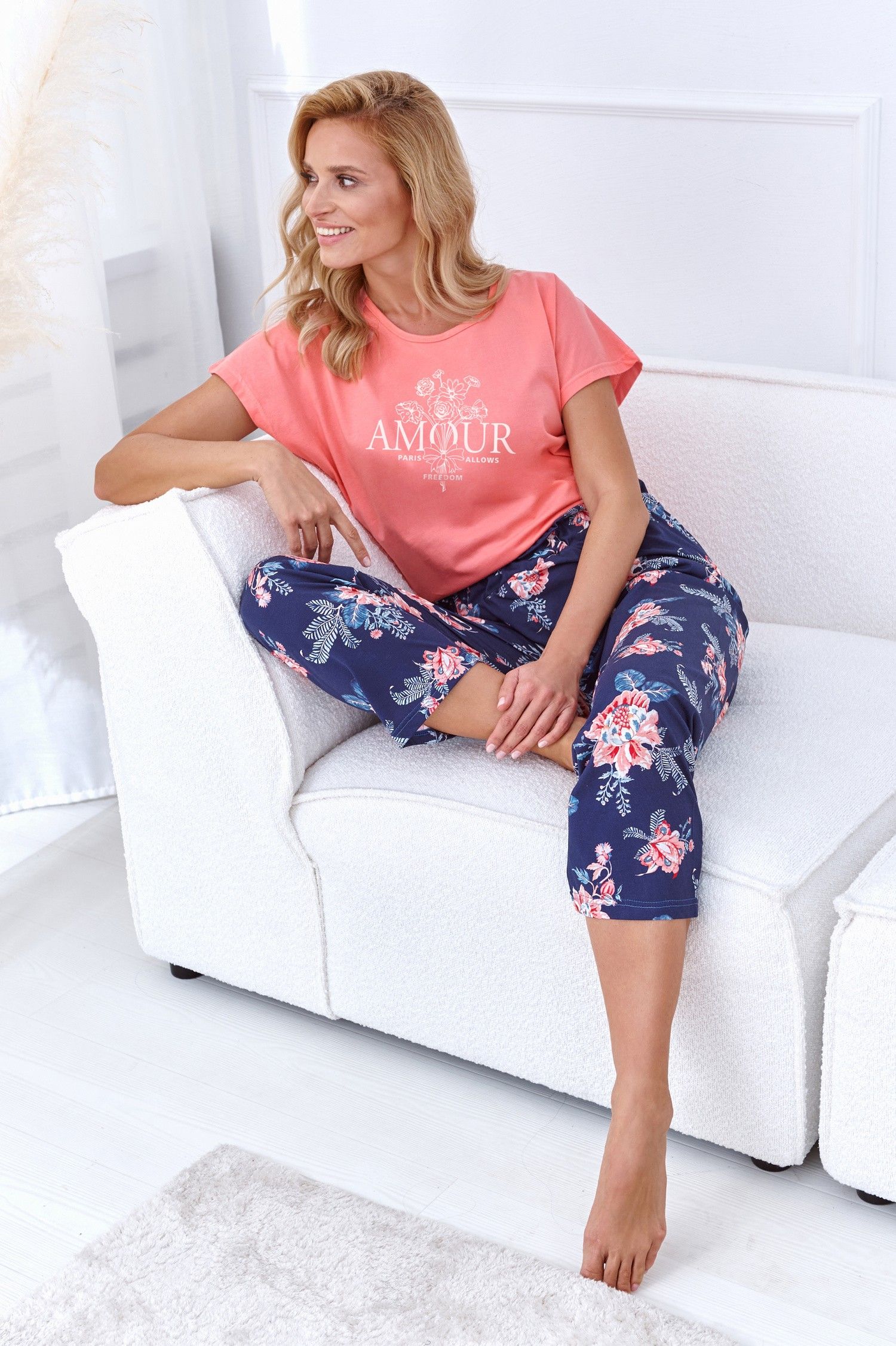 Pijama din Bumbac Joyce 2884 - 2 piese, confortabilă