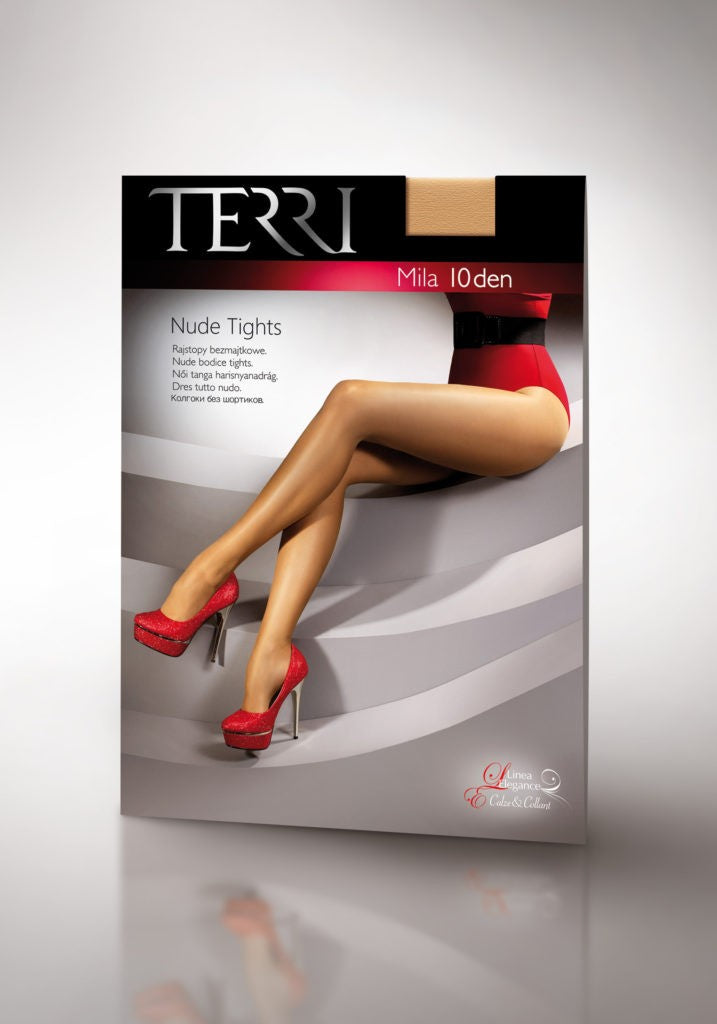 Dresuri TERRI Mila 10 den - Ciorap fin