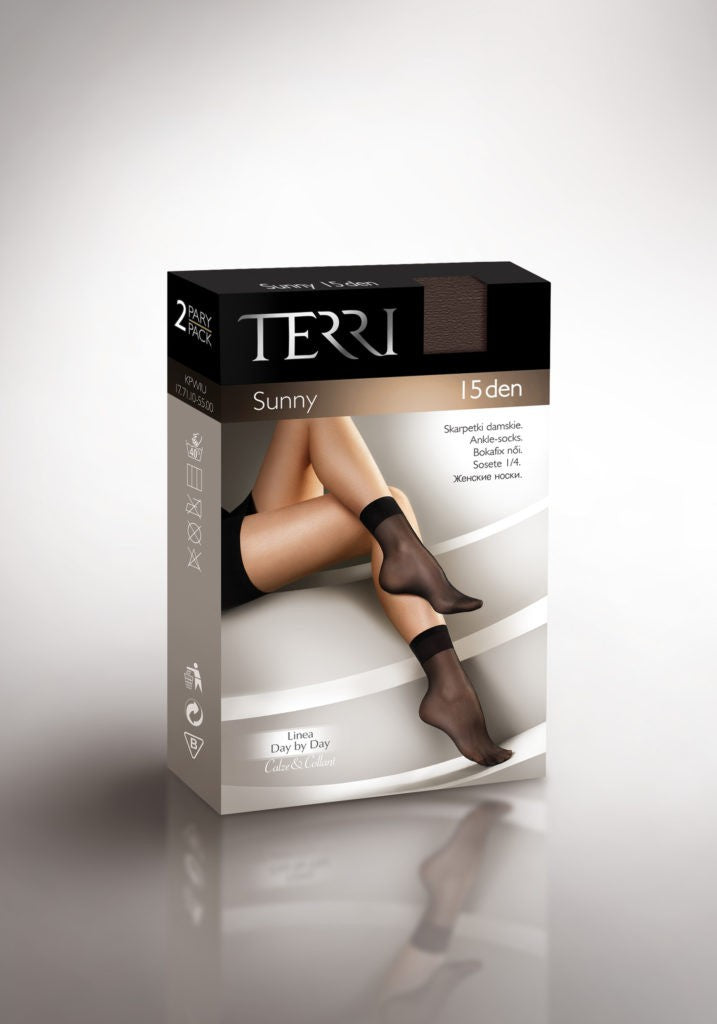 Sosete Terri Sunny 15 den - 2 perechi