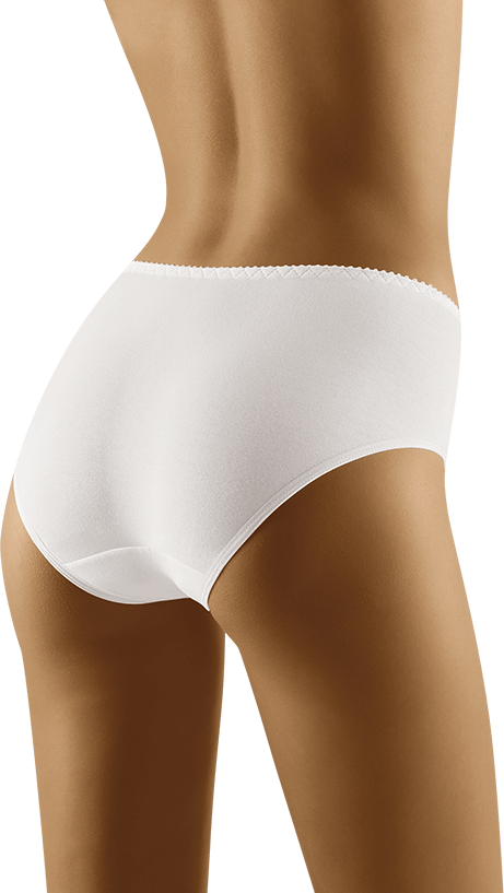 Chilot clasic Eco Qe decorat cu tulle şi broderie