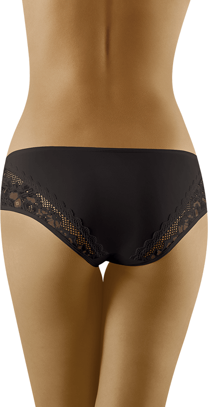 Chiloți clasici Kera din tulle și ghipură