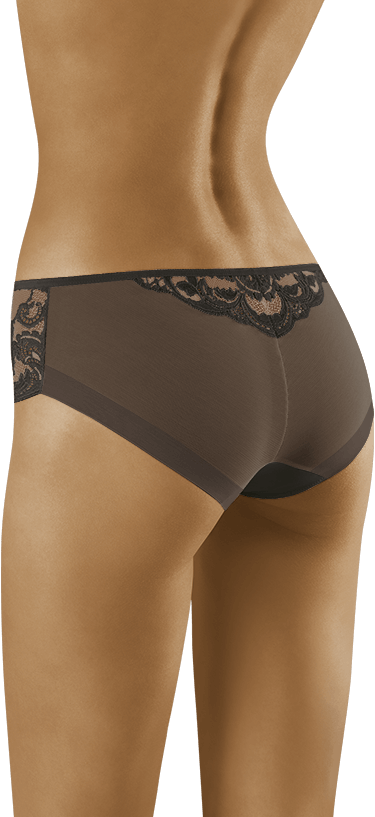 Chilot clasic damă Wolbar Navi din dantelă