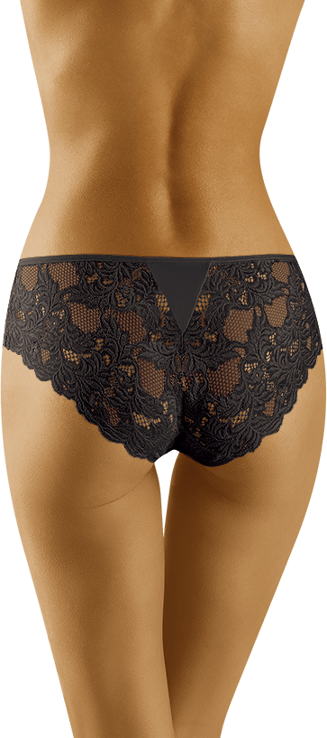 Chiloți clasici Wolbar Deva din dantelă florală