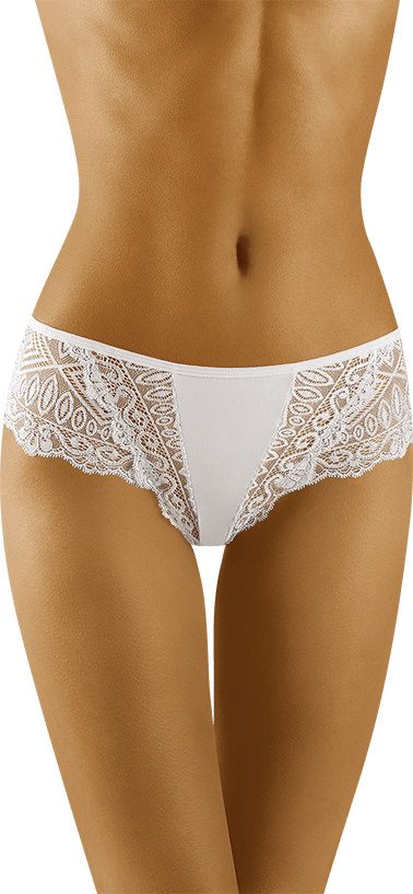 Chiloți Clasici Wolbar Aida din Microfibră și Dantelă