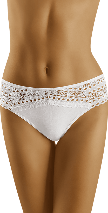 Chiloți clasici Wolbar Eco Du cu dantelă