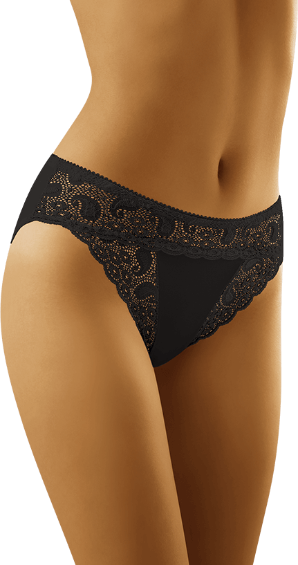 Chiloți Clasici Wolbar Lisa 2 cu Dantelă și Fundiță