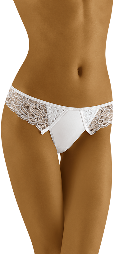 Chiloți Tanga Wolbar Qechua cu Dantelă Delicată