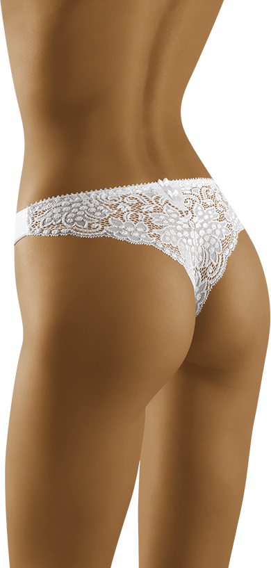 Chiloți tanga Wolbar Bolero cu dantelă florală