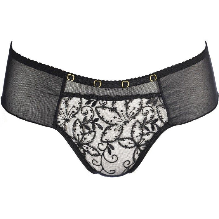 Chiloți brazilieni Axami cu broderie florală