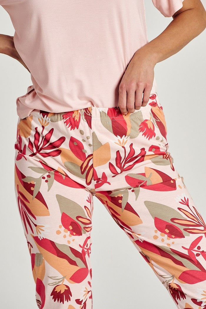 Pijama bumbac confortabilă Lily 3116, 2 piese