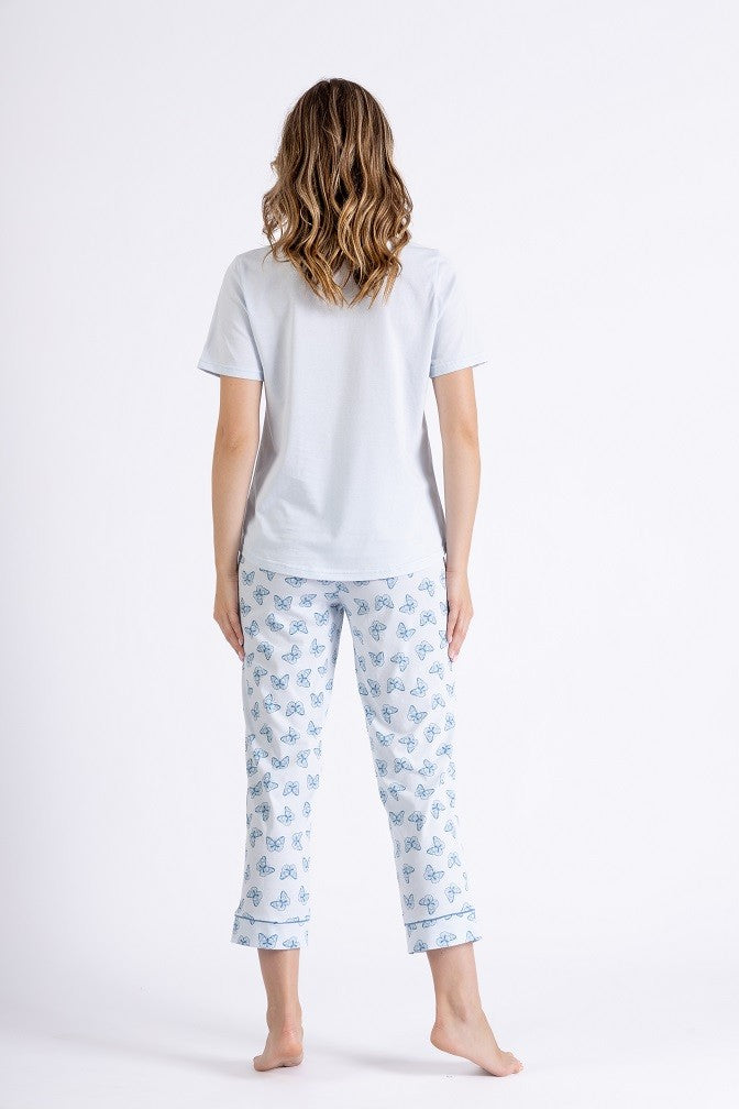Pijama din bumbac Solin 1444 pentru dame