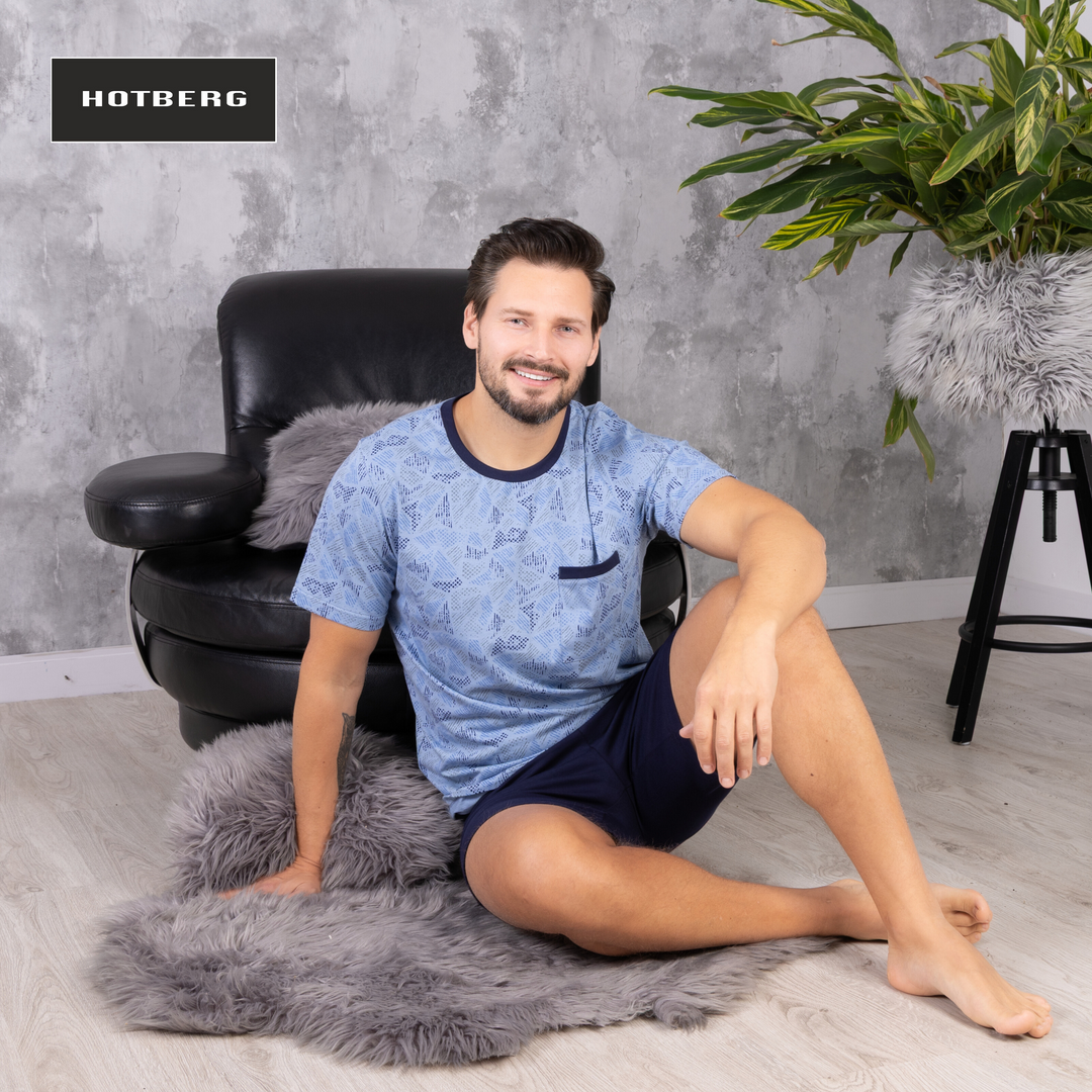 Pijama din bumbac Jacek 1755