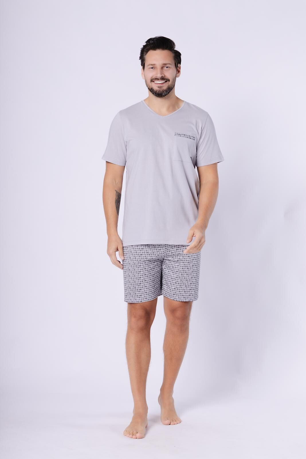 Pijama din bumbac Kajetan 1749