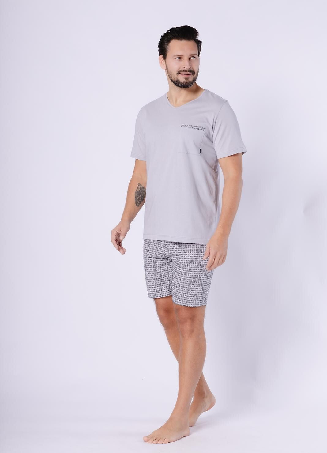 Pijama din bumbac Kajetan 1749