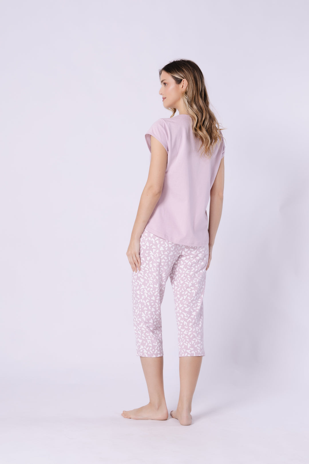 Pijama din bumbac Sandra 1708