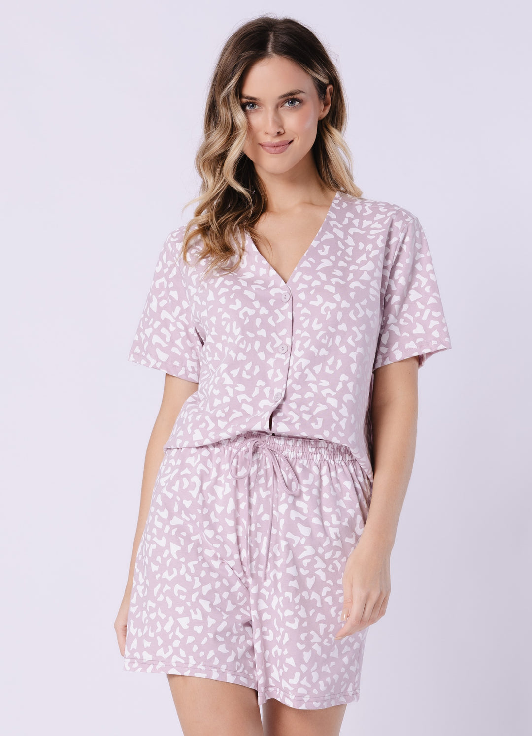 Pijama din bumbac Samanta 1709