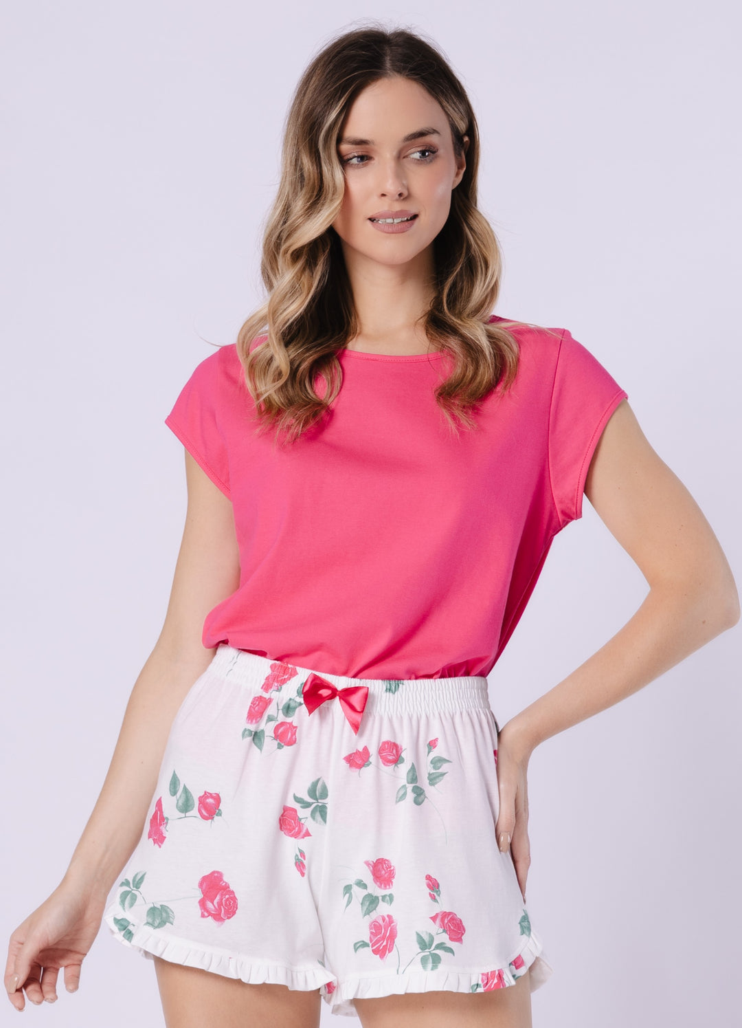 Pijama din bumbac Valencja 1724