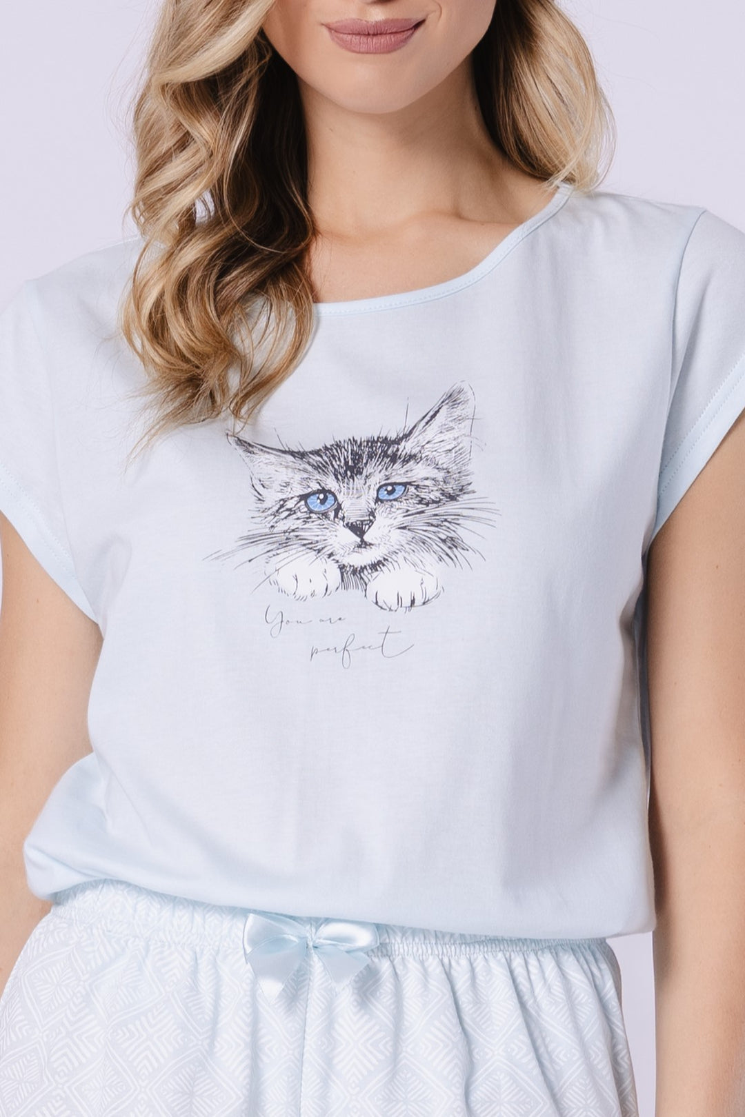 Pijama din bumbac Colette 1729