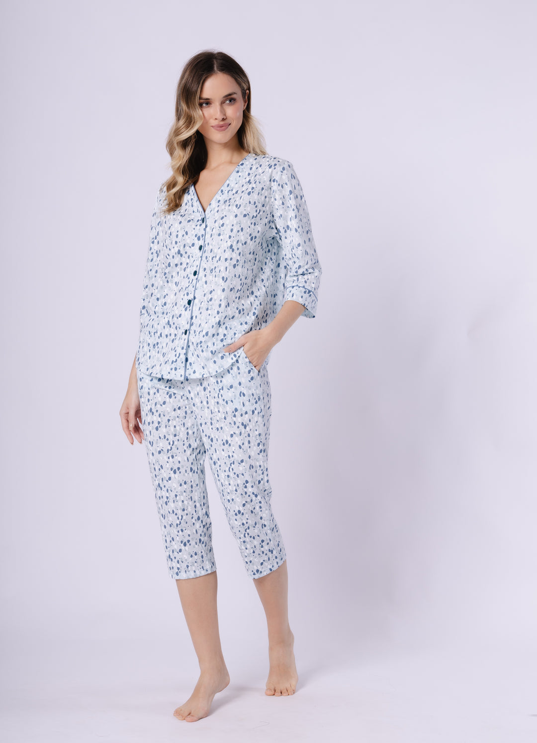 Pijama din bumbac Faustyna 1732