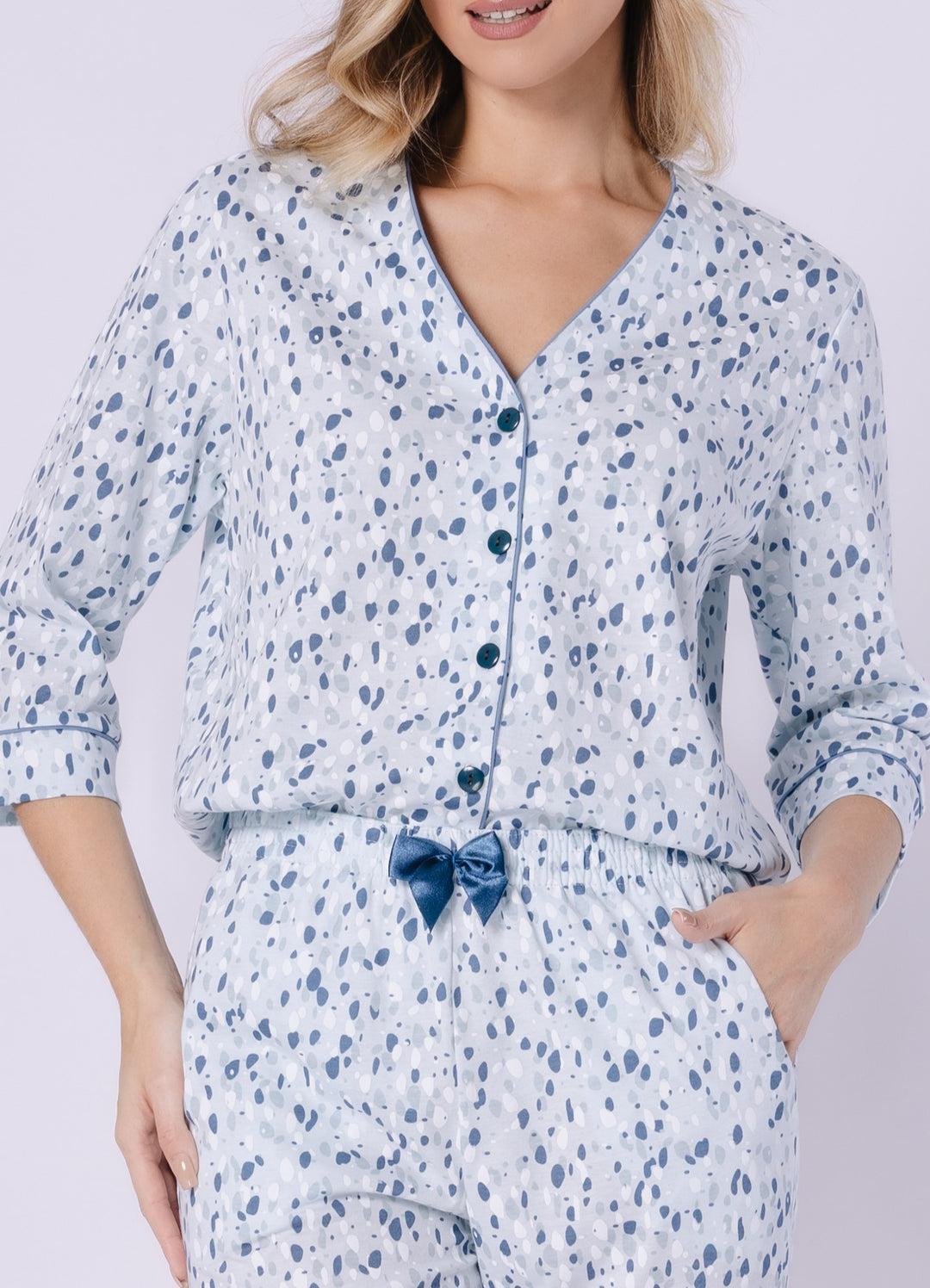 Pijama din bumbac Faustyna 1732
