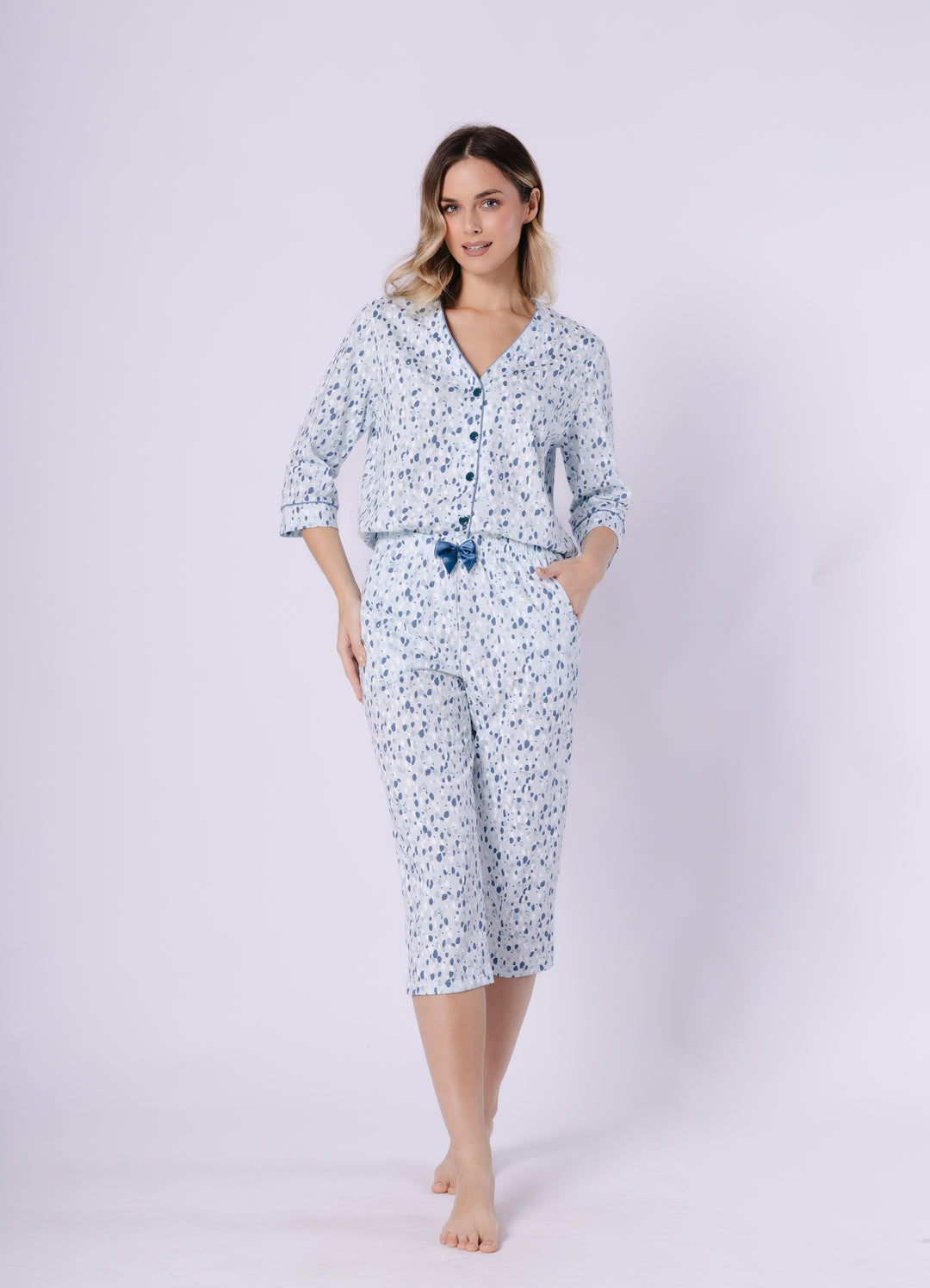 Pijama din bumbac Faustyna 1732