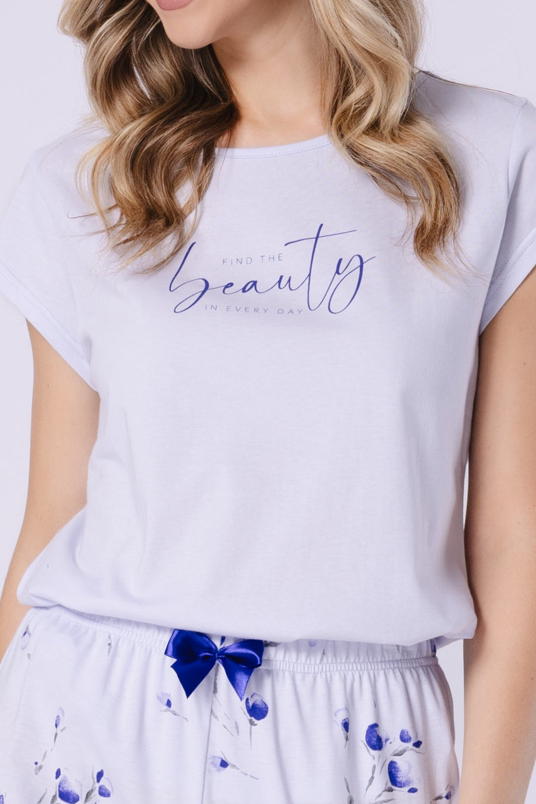 Pijama din bumbac Kajra 1734