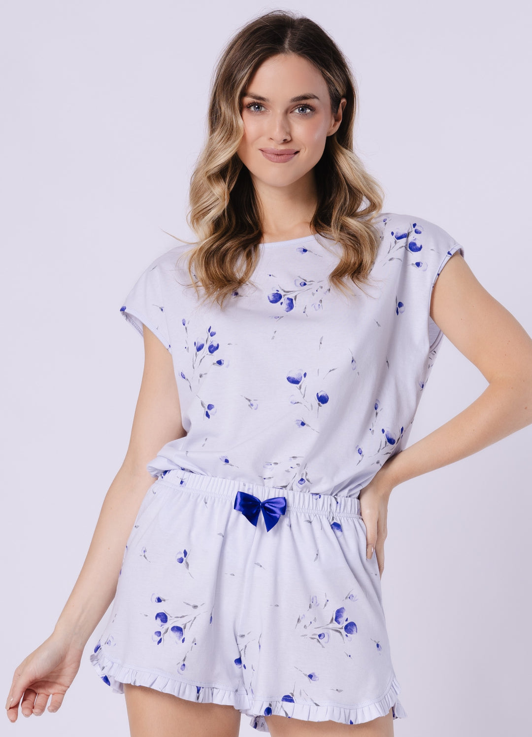 Pijama din bumbac Klaudia 1735