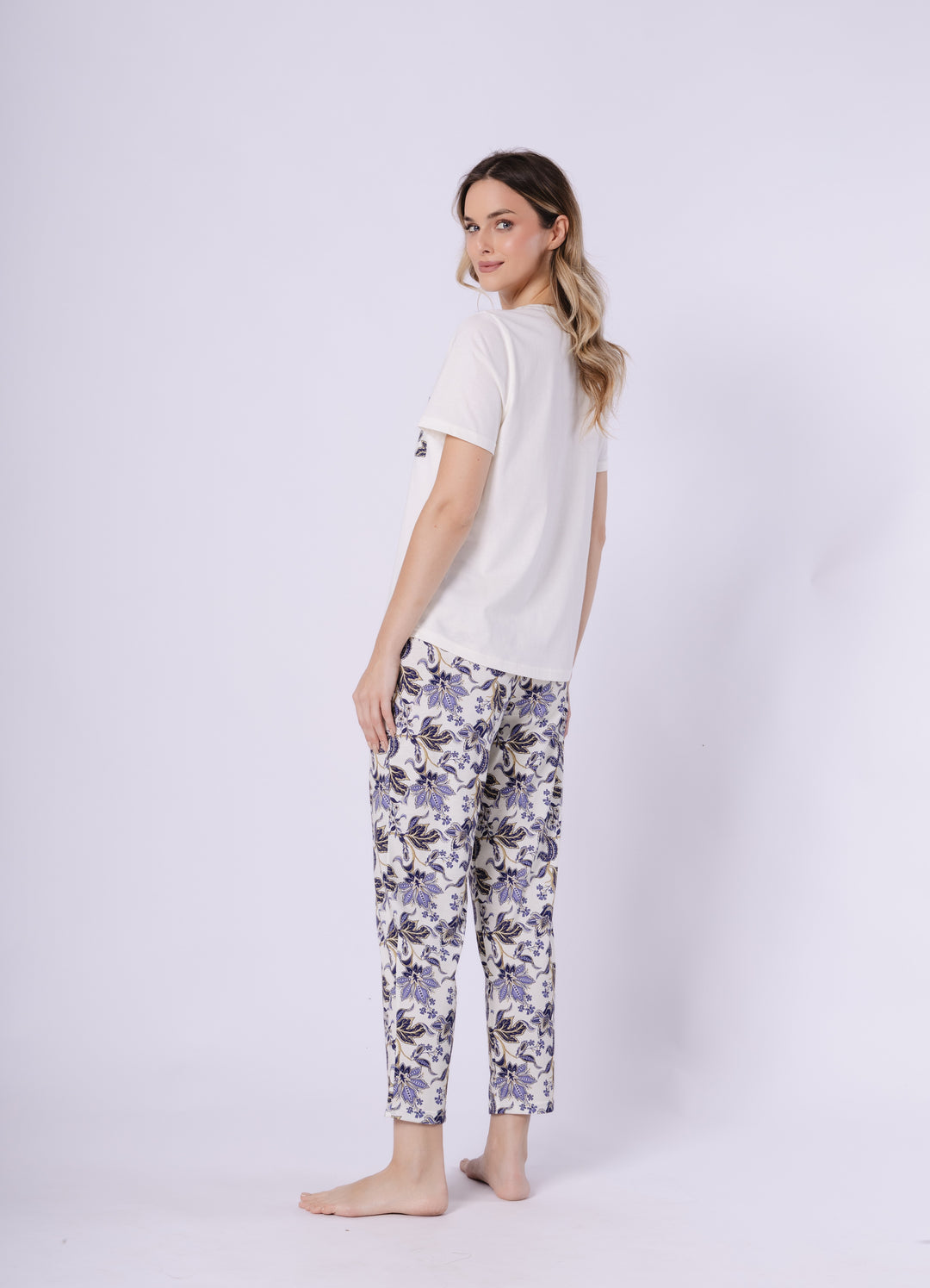 Pijama din bumbac Irena 1737