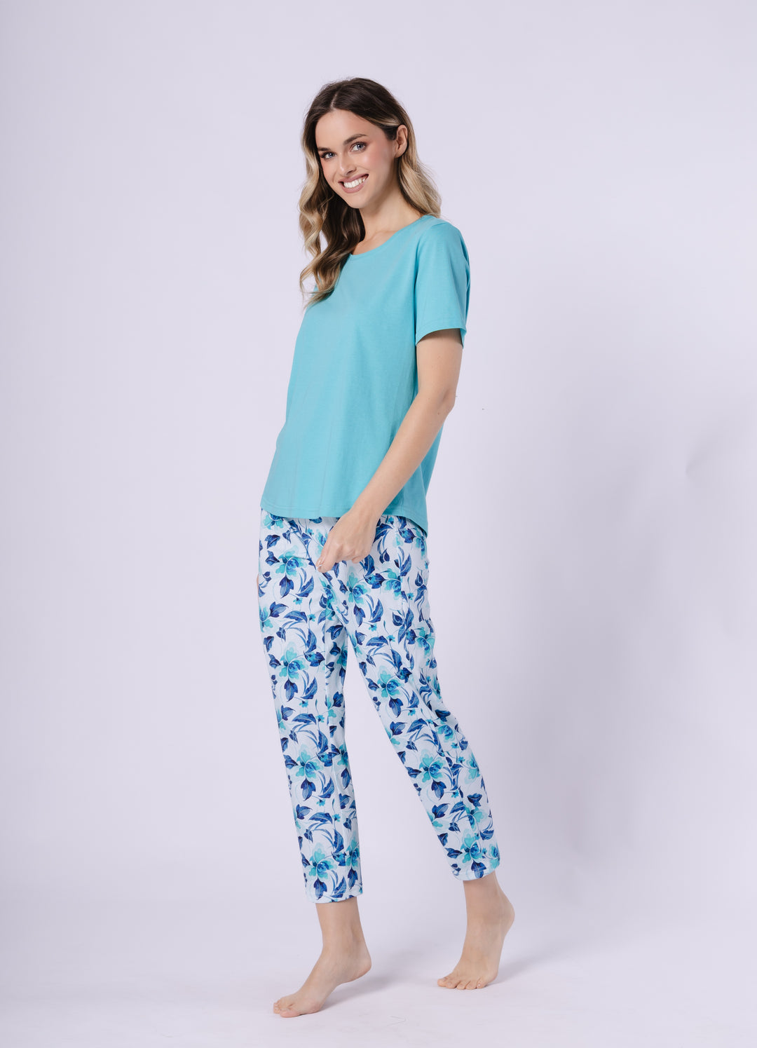 Pijama din bumbac Jana 1741