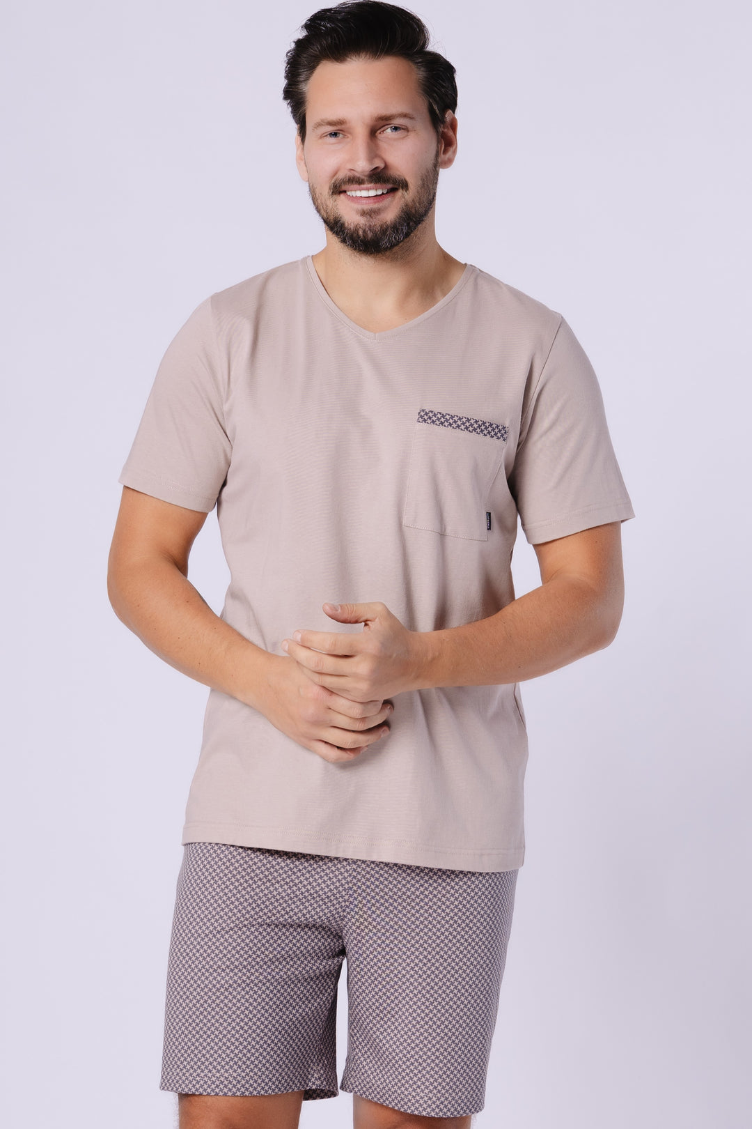 Pijama din bumbac Mikolaj 1757