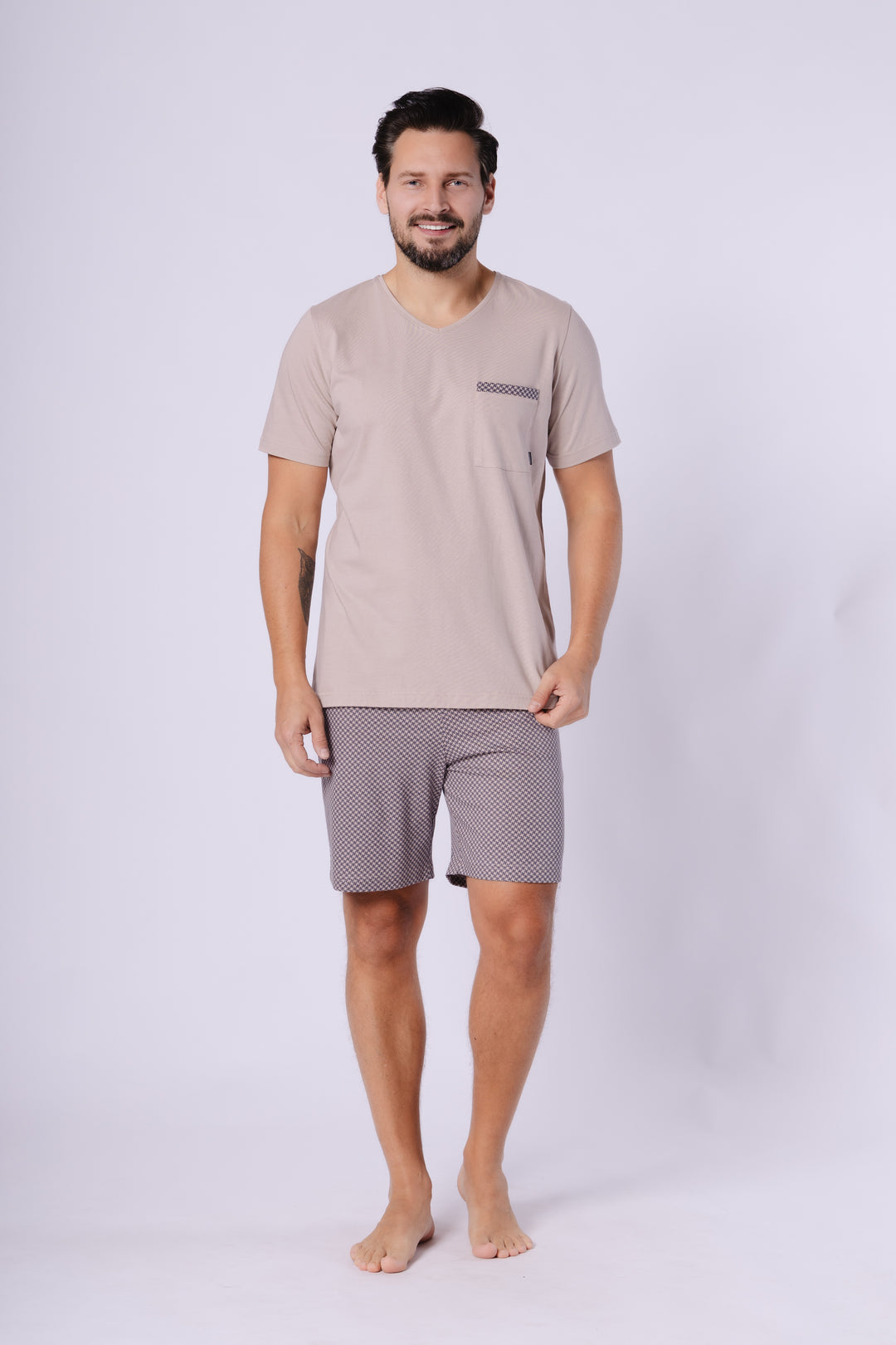 Pijama din bumbac Mikolaj 1757