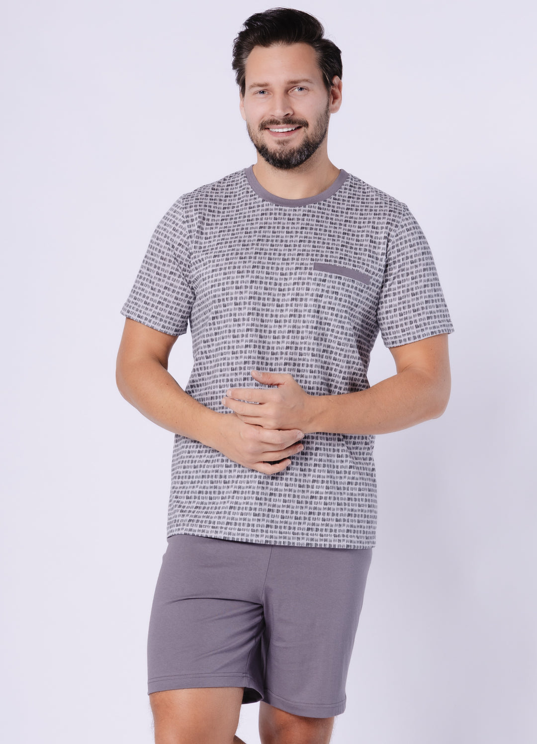 Pijama din bumbac Karol 1751