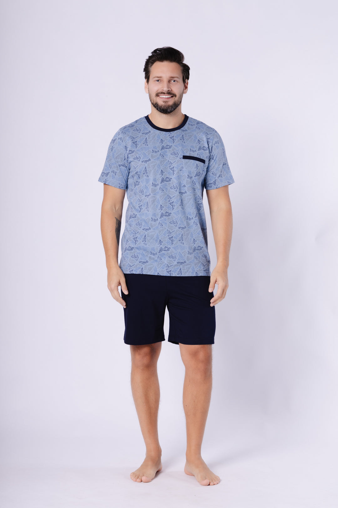 Pijama din bumbac Jacek 1755