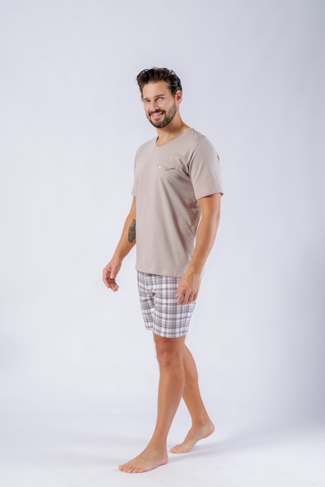 Pijama din bumbac Andrzej 1598