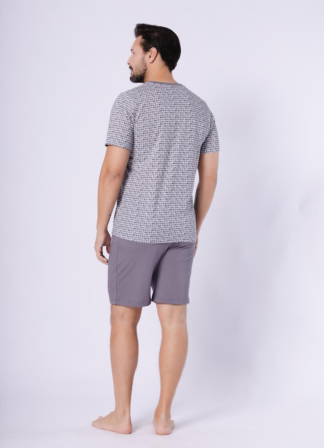 Pijama din bumbac Karol 1751